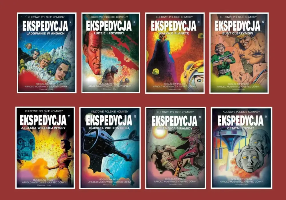 Ekspedycja komiks - kultowa seria sci-fi o kosmitach na Ziemi