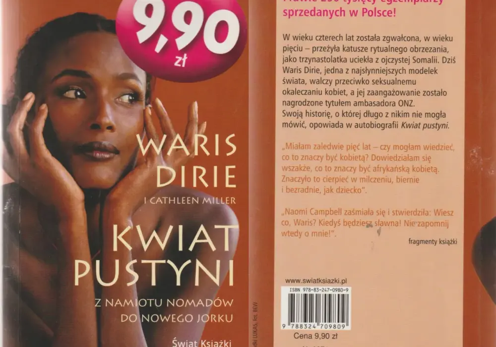 Poznaj autora książki Kwiat Pustyni - fascynująca historia Waris Dirie