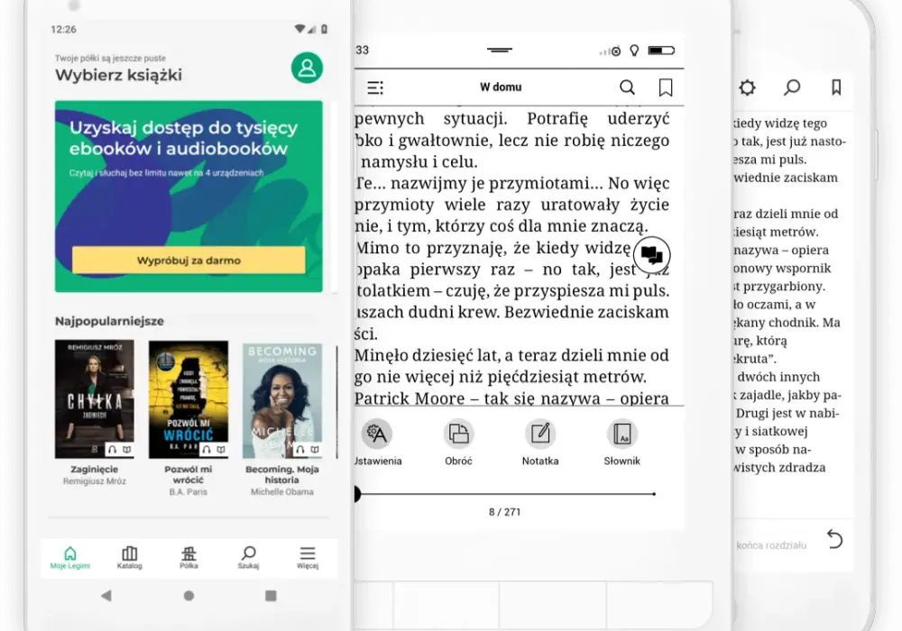  Legimi w Play - jak ściągnąć i czytać ebooki na Androida?