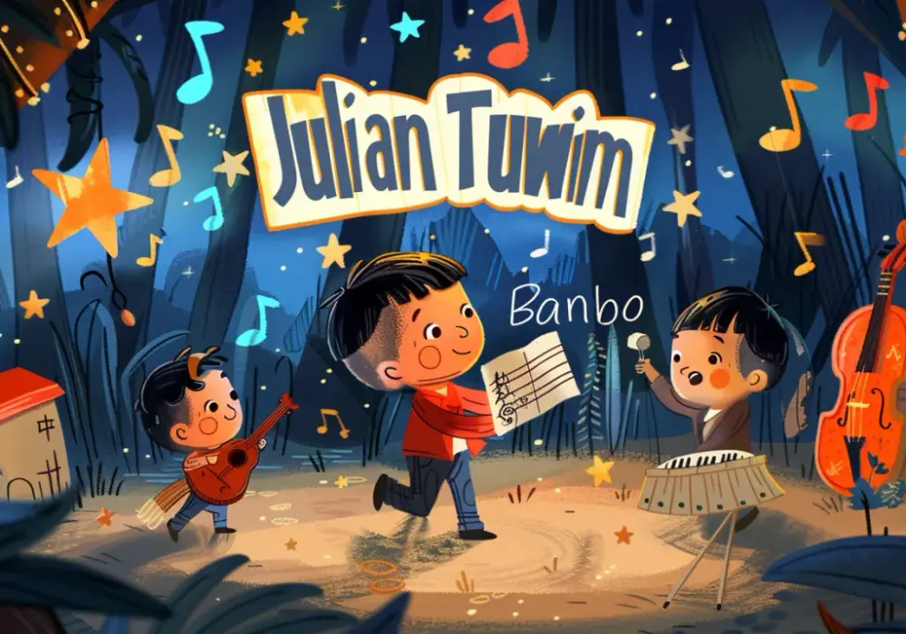 Julian Tuwim Bambo - klasyka literatury dziecięcej, która bawi