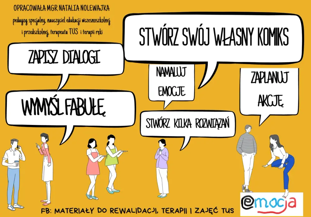 Komiks społeczny w edukacji: skuteczne narzędzie rozwoju emocjonalnego