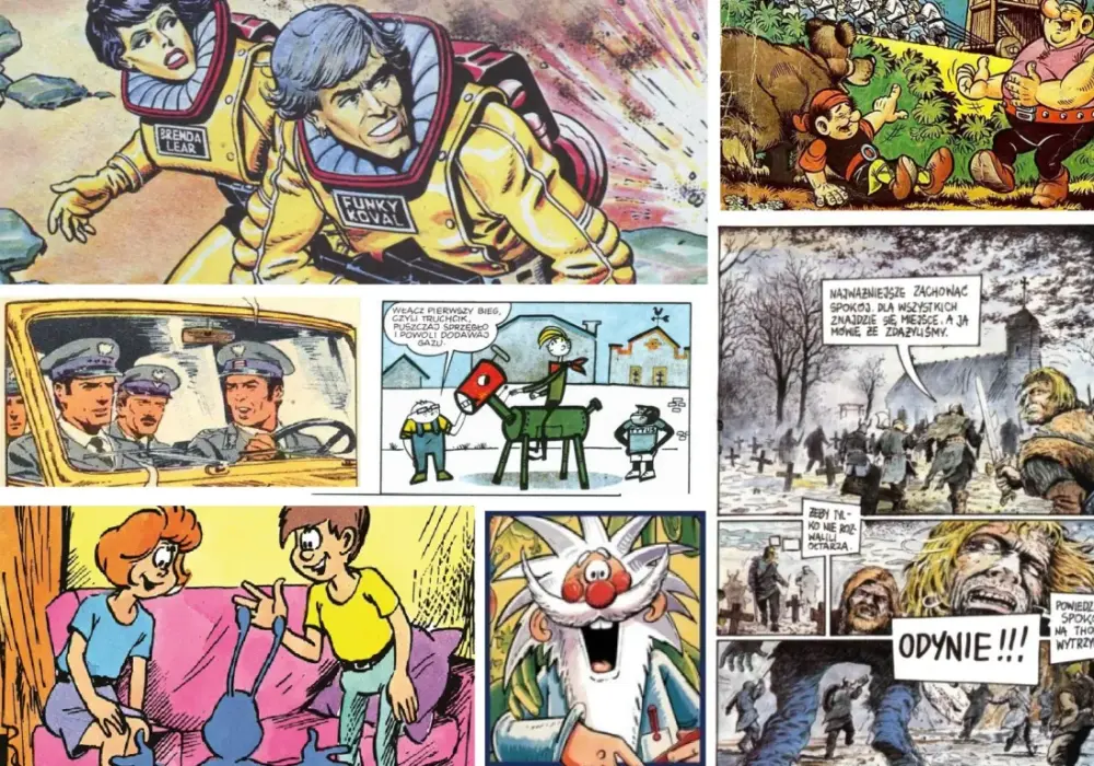 Kultowe komiksy PRL - poznaj najbardziej cenione tytuły w historii Polski