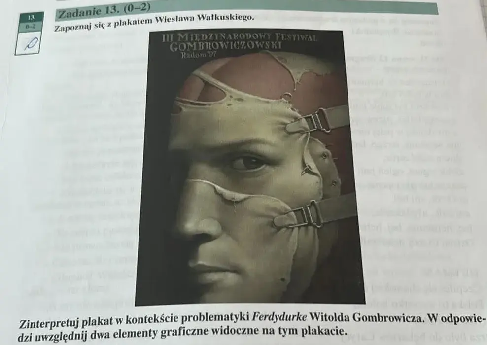 Plakat "Ferdydurke" - od literatury do sztuki: jak zmienił oblicze