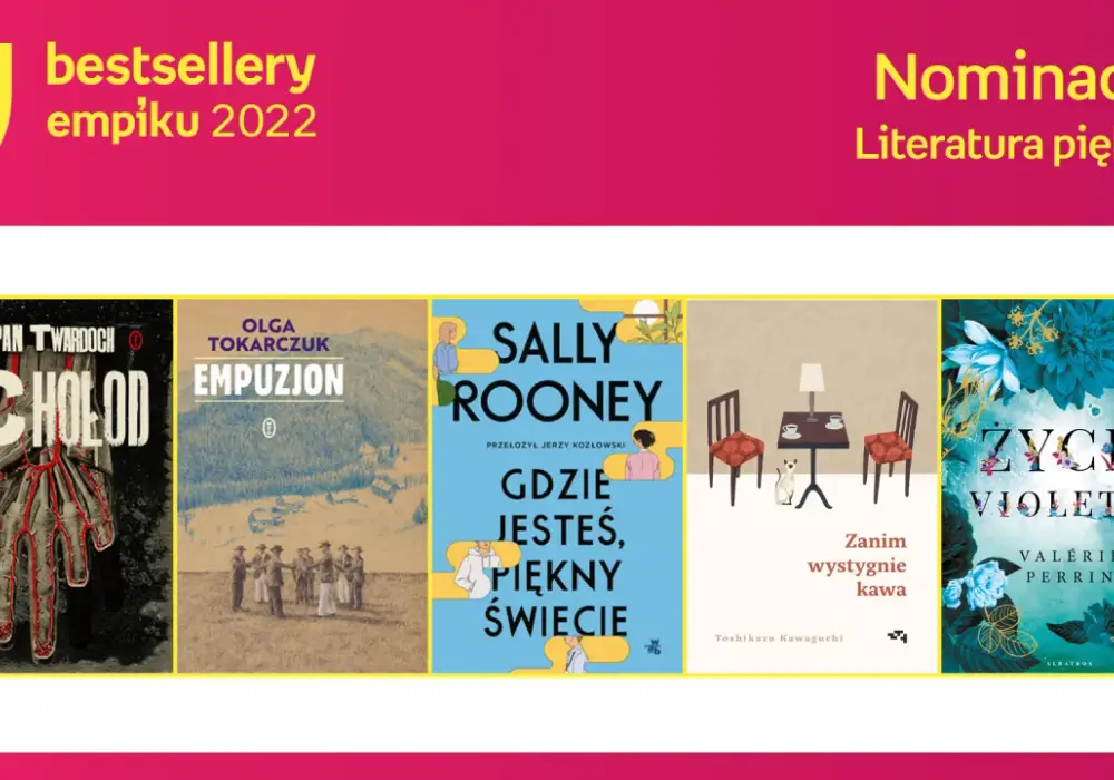 Bestsellery książkowe 2022: Polscy autorzy i BookTok podbili rynek