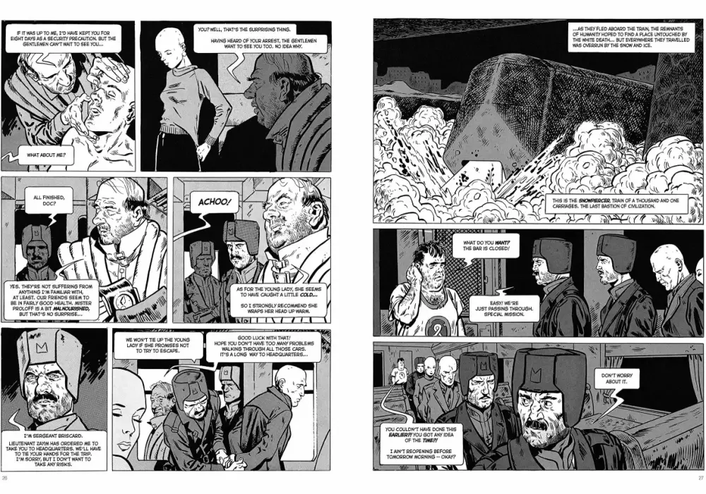 Snowpiercer komiks – postapokaliptyczna opowieść o klasach społecznych