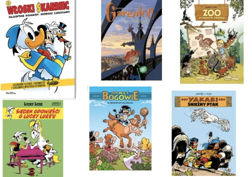 Fascynujący świat komiksu na łamach kultowego czasopisma Egmont