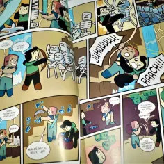 Komiksy Minecraft - wszystkie części serii dla fanów kostaksowej przygody