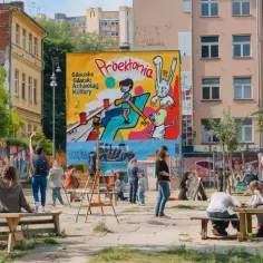 Projektornia w Gdańsku - kulturalne centrum Orunii w akcji