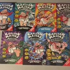 Komiksy Kapitan Majtas - lista wszystkich części z opisami oraz cenami