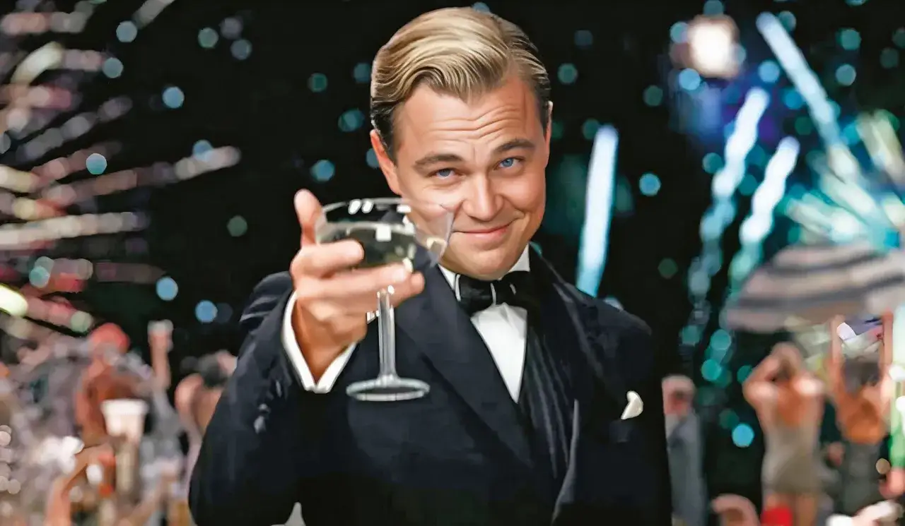 Wielki Gatsby zielone światło dok