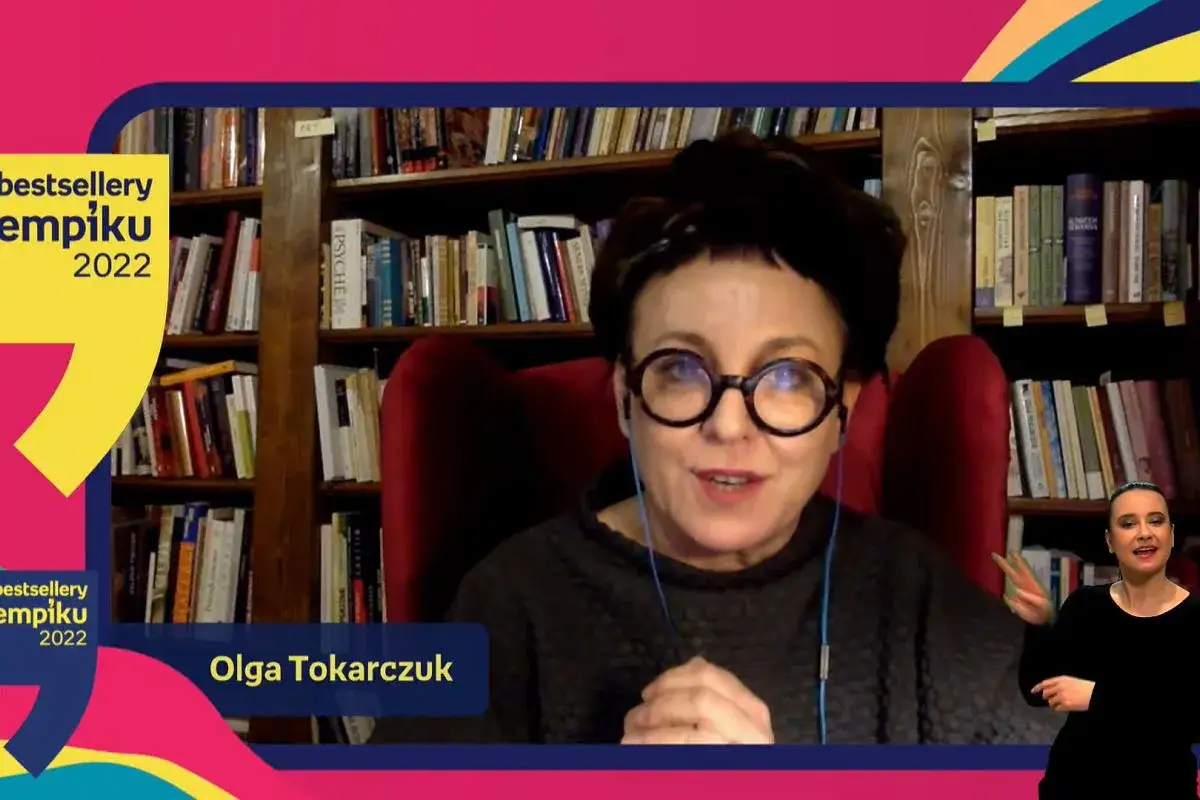 Okładka Empuzjon Olga Tokarczuk