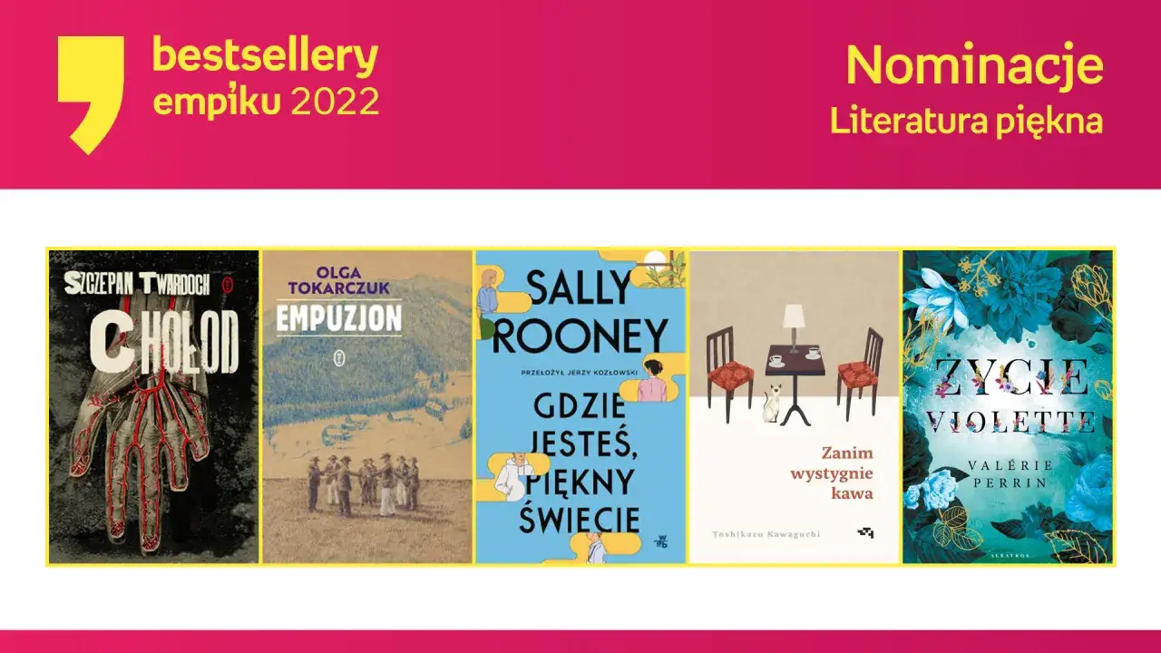 Bestsellery książkowe 2022 Polska rynek