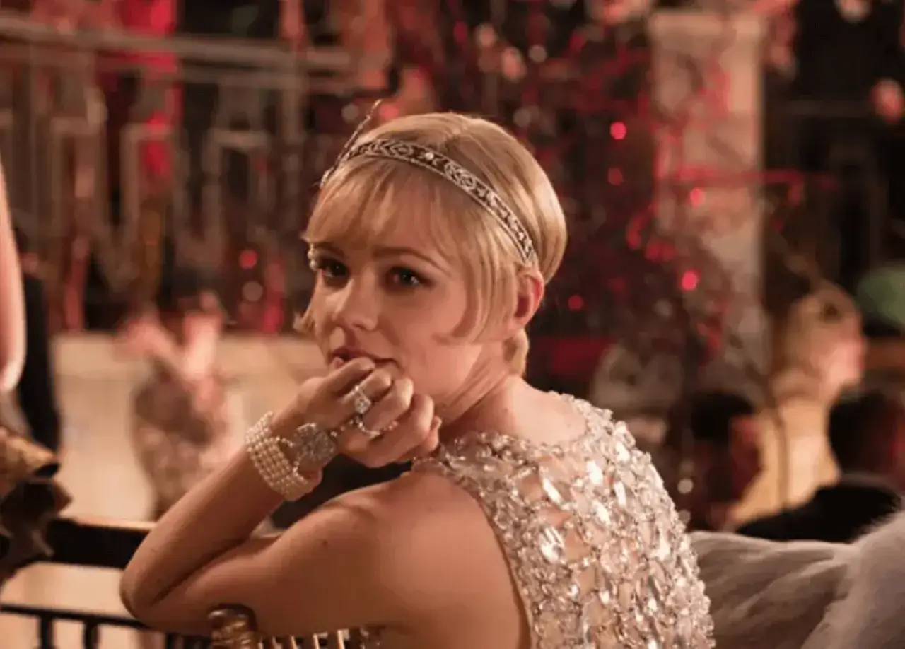 Wielki Gatsby lata 20. przyjęcie