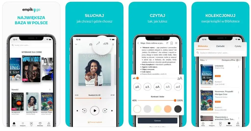 Zdjęcie Na czym słuchać audiobooków? Jak odtwarzać i odsłuchać audiobooki na telefonie?