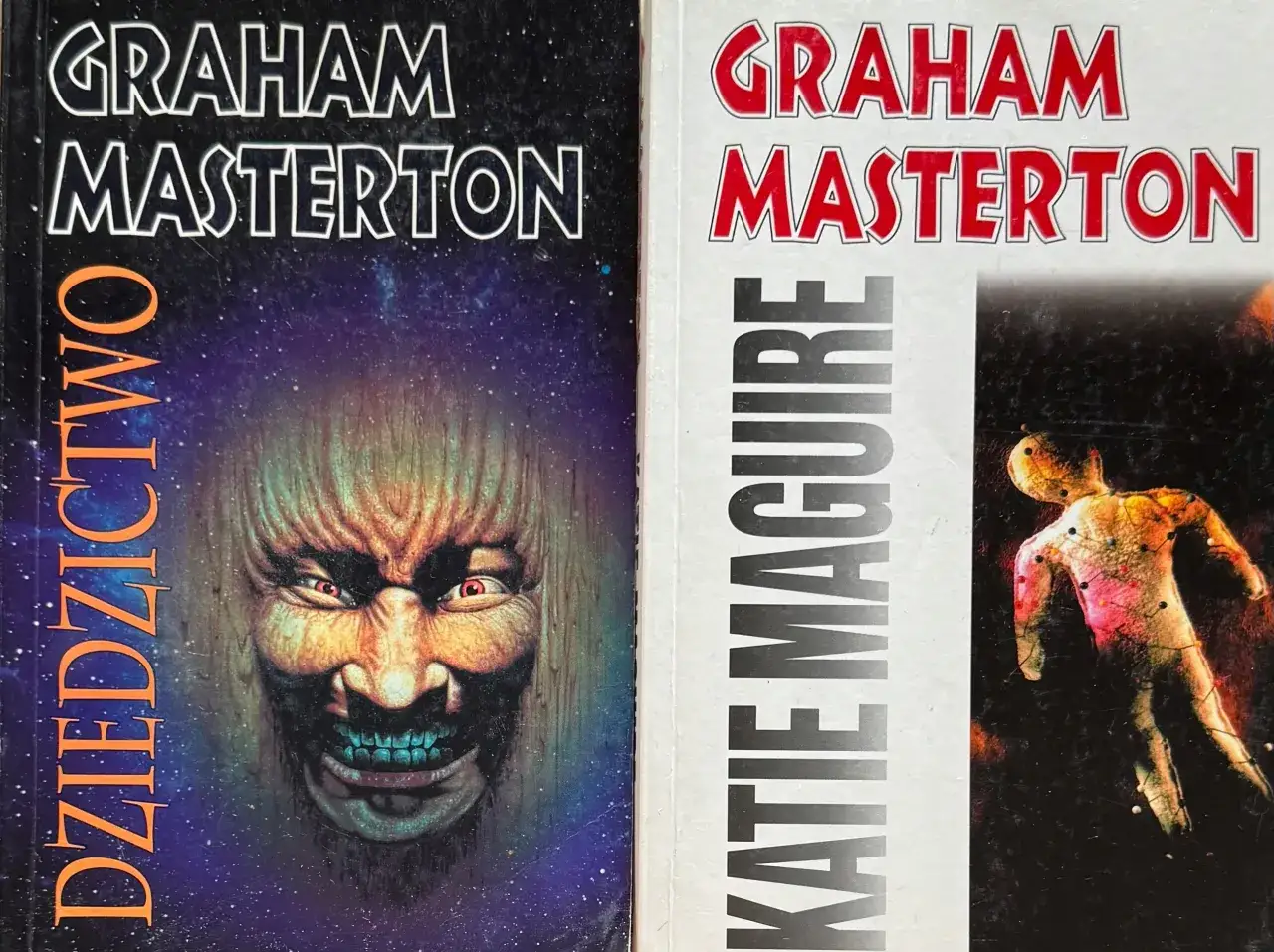 okładki książek Graham Masterton seria Katie Maguire