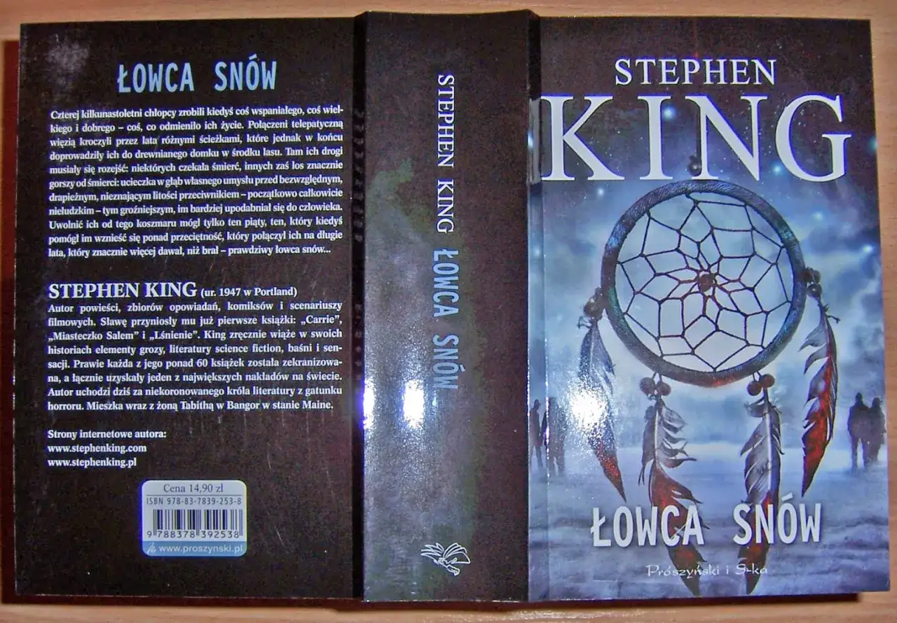 okładka książki Łapacz snów Stephen King