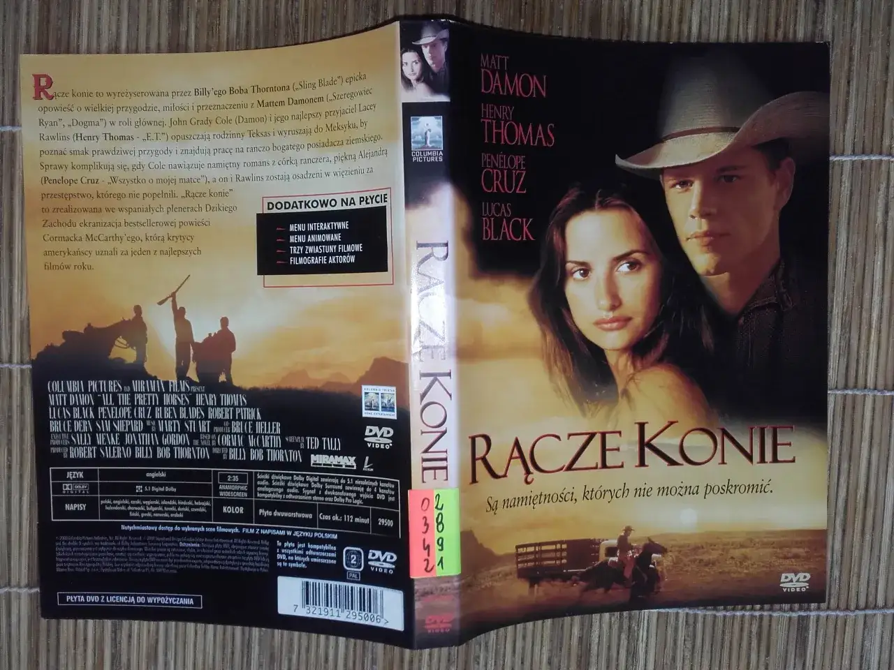 Matt Damon Penélope Cruz Rącze konie film